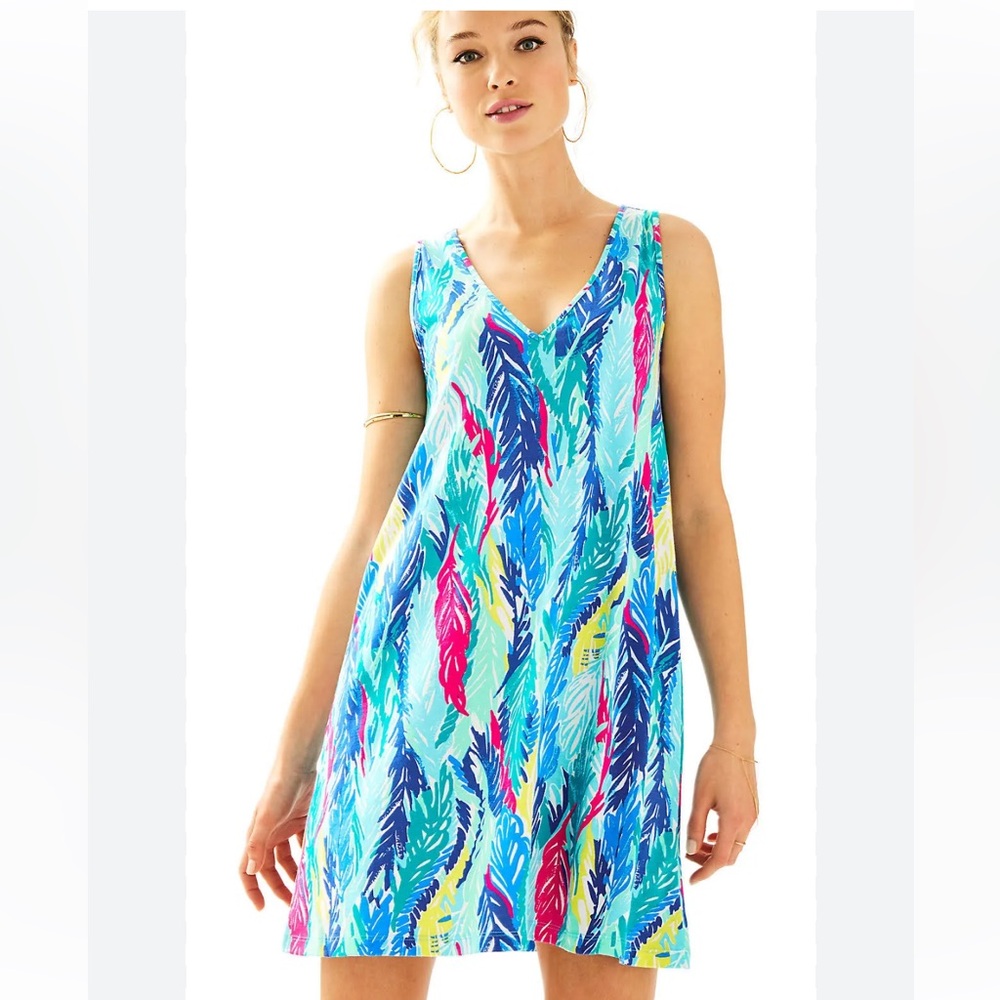 Lilly Pulitzer Blythe Dress in Light as a Feather